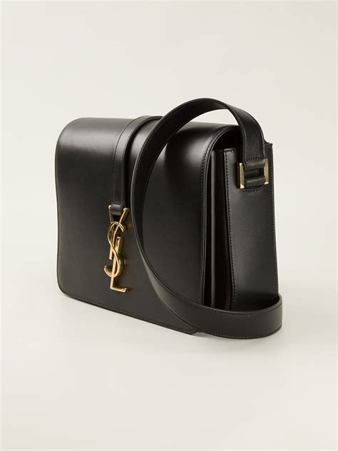 ysl black leather purse|ysl purse price.